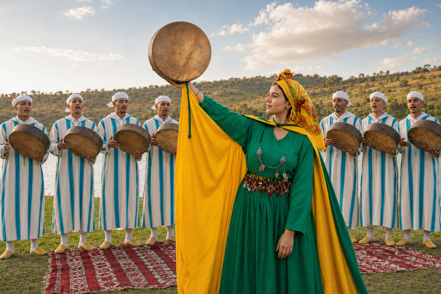 Sanaa Jeddoubi: Die junge Frau an der Spitze des Ahidous